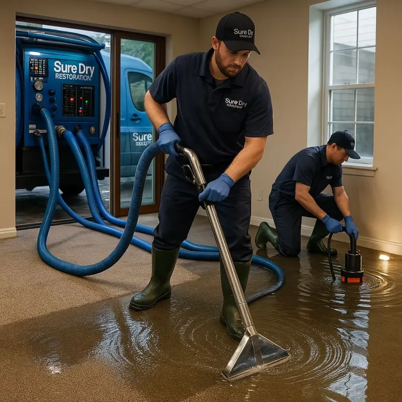 Water Extraction and Removal process in Oviedo, FL